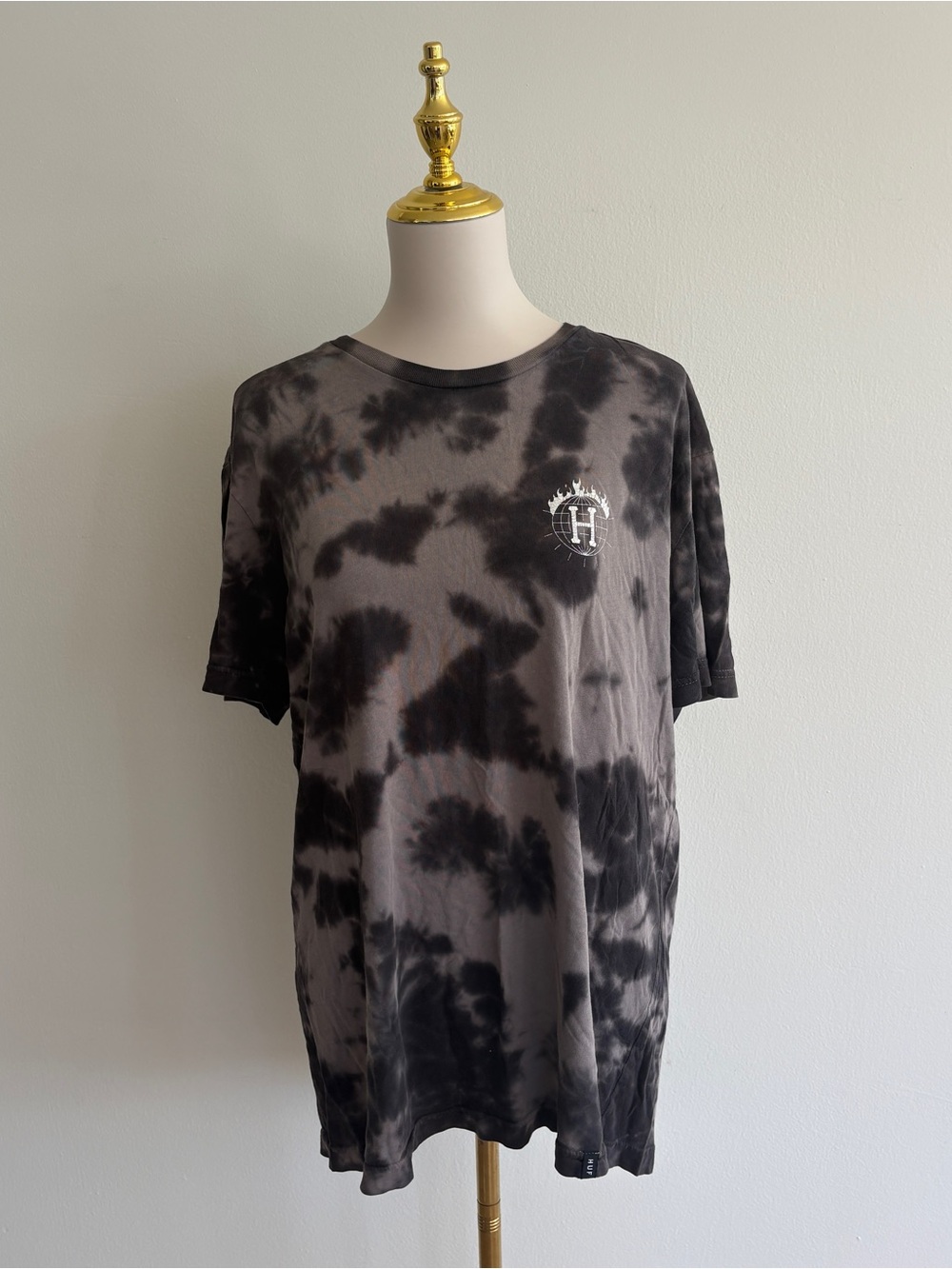 HUF x Thrasher Worldwide Tie Dye Graphic T-Shirt